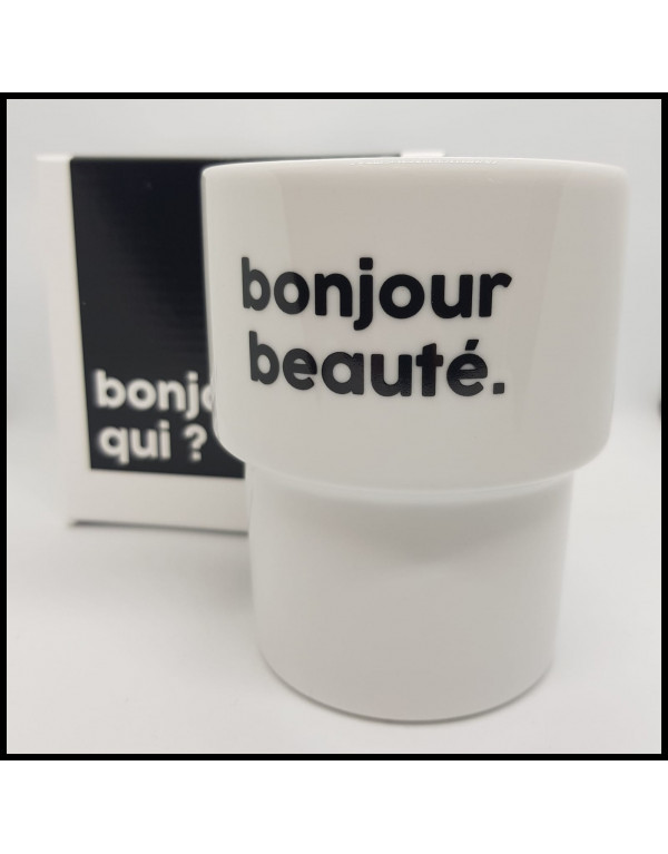 Gobelet BONJOUR BEAUTÉ