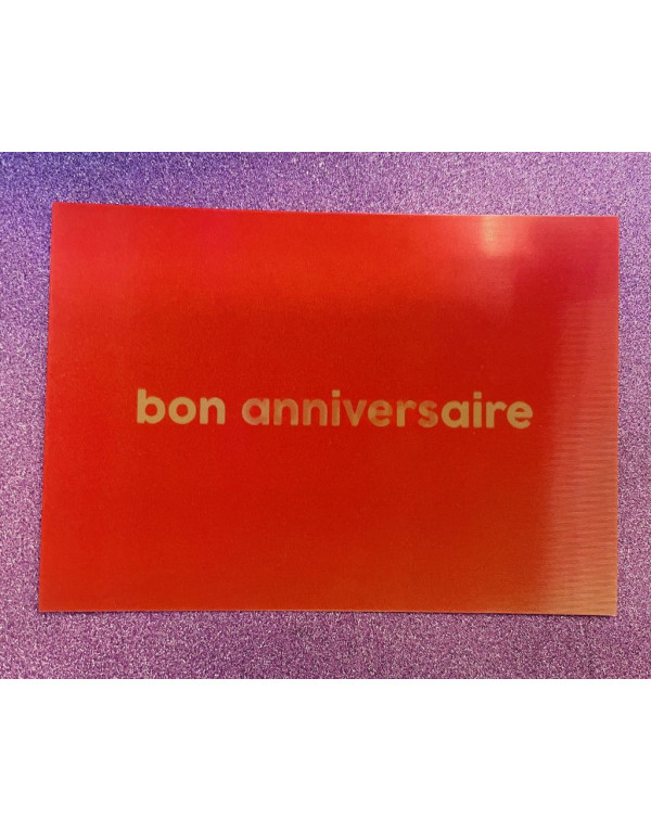 Carte 3D BON ANNIVERSAIRE...