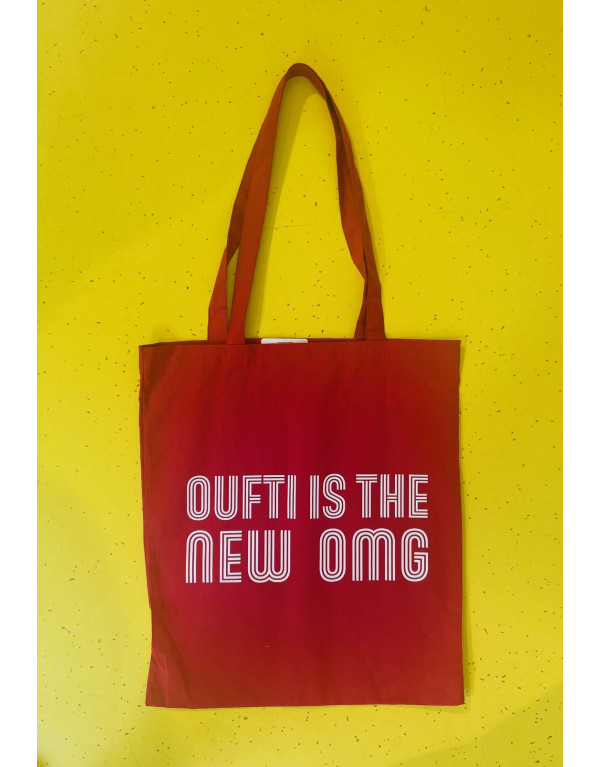 Tote bag OUFTI Framboise