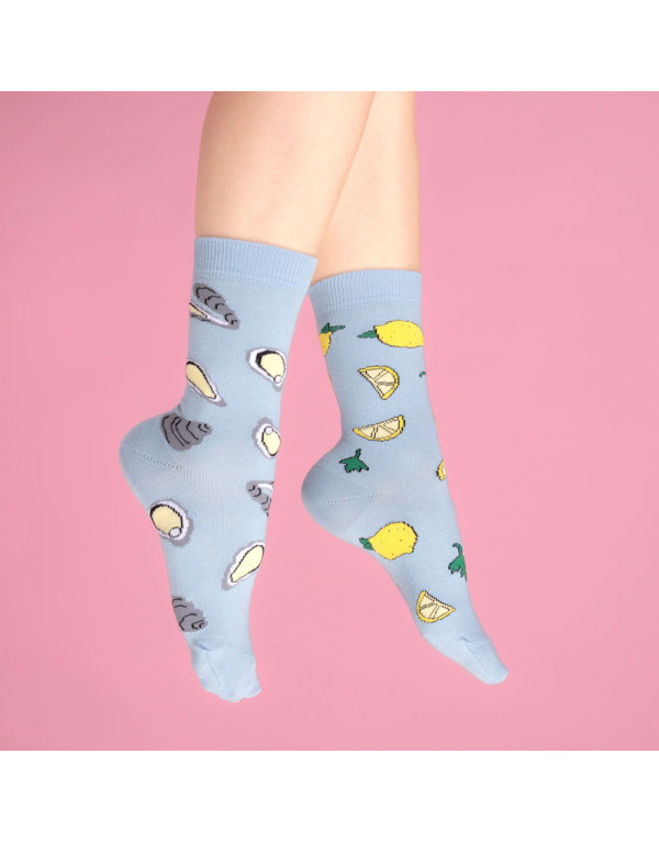 Chaussettes HUITRES & CITRON