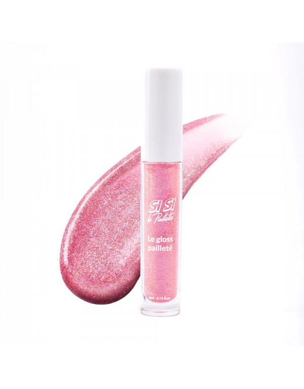 Gloss pailleté ROSE PAMELA