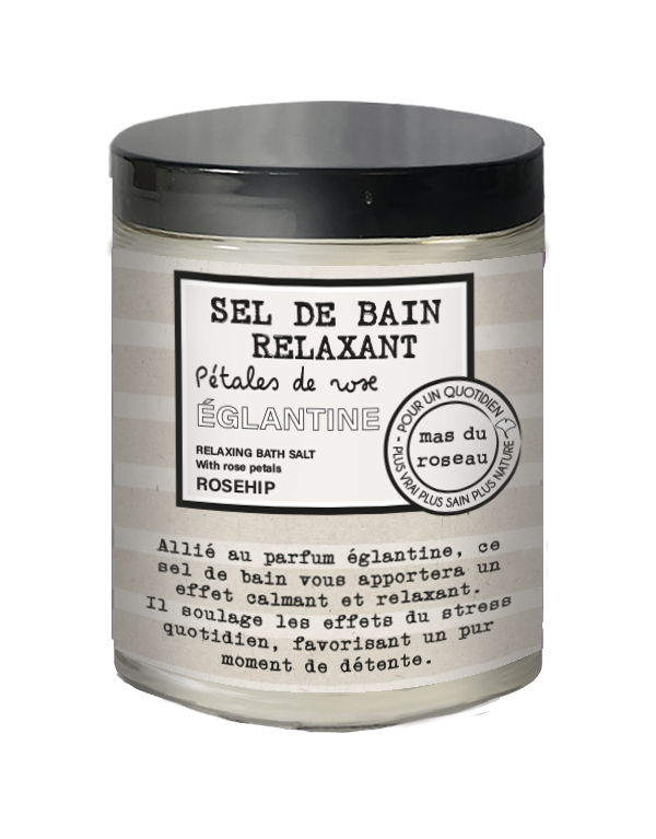 Sel de bain relaxant EGLANTINE