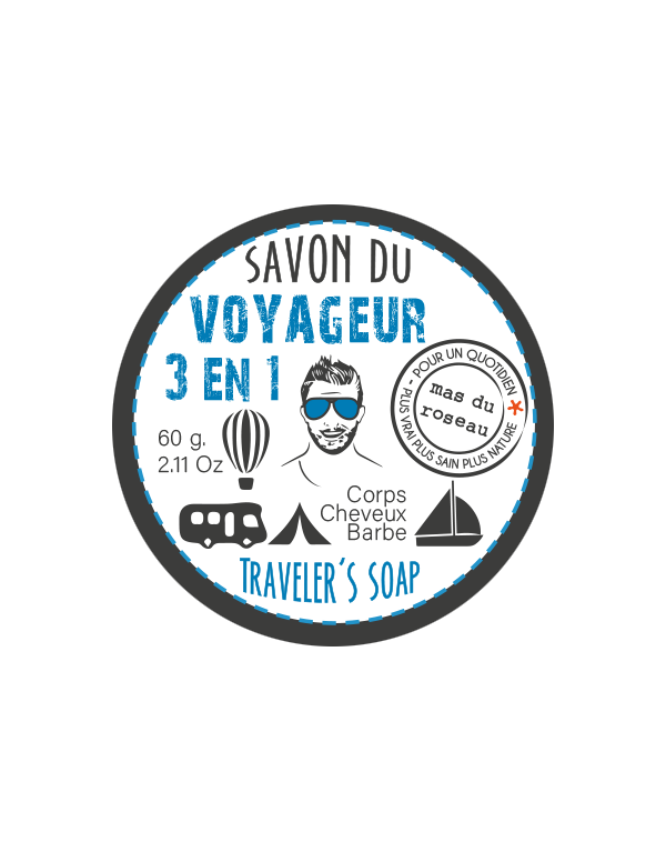 Savon du Voyageur 3 en 1